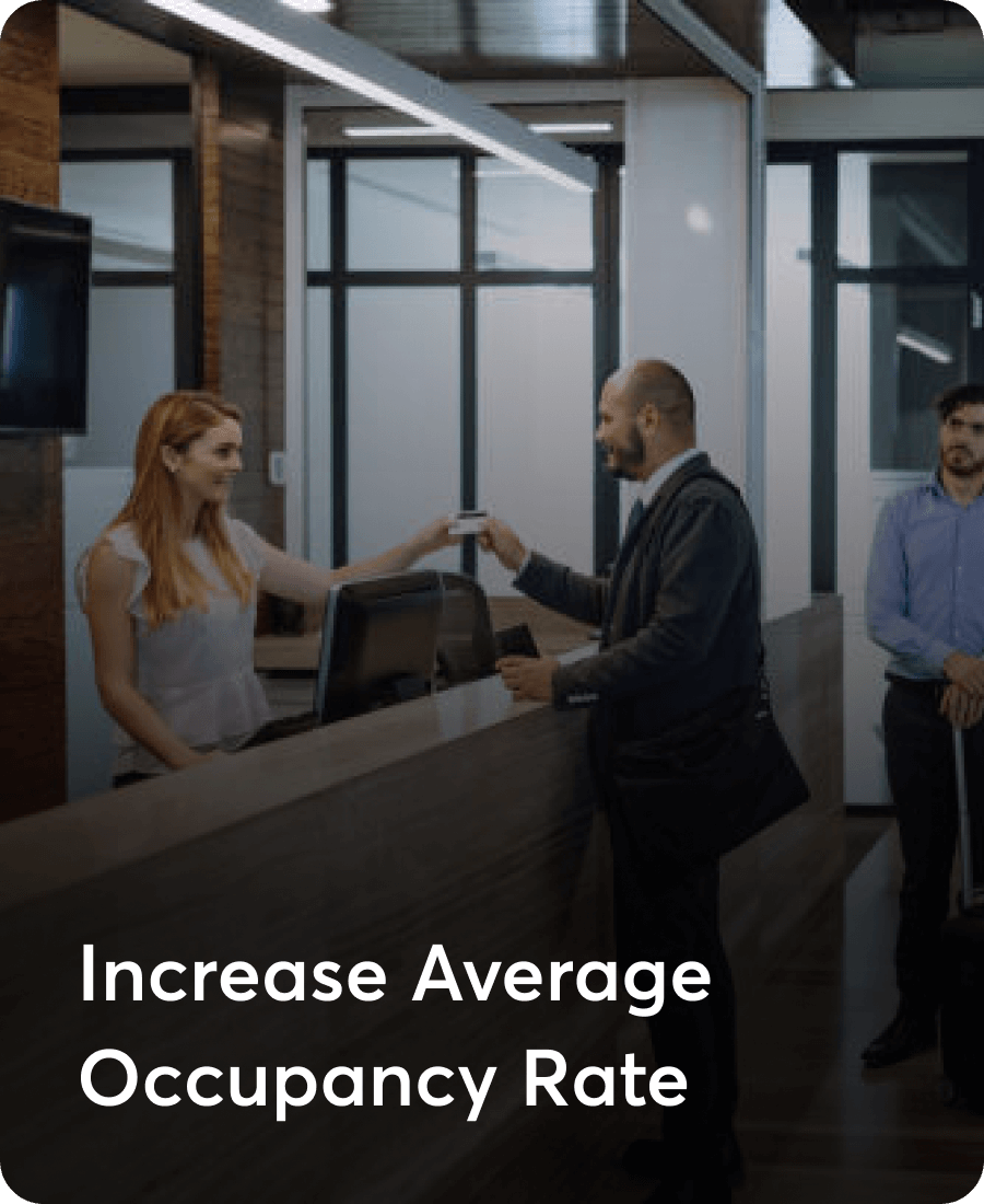 Increase average occupancy room rate